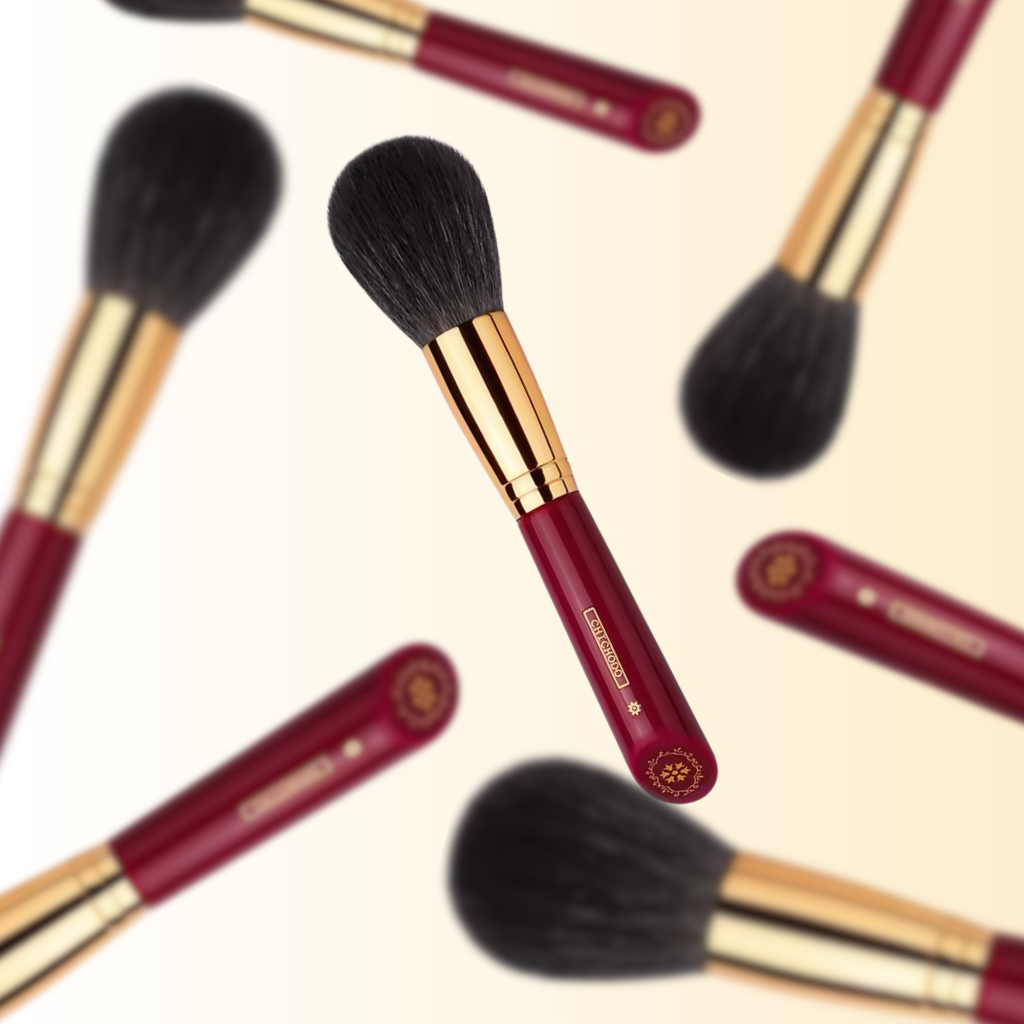 Cọ Phủ Phấn Tán Phấn Nén/Phấn Bột CHICHODO All Over Face Brush C103 Lông Mềm Bám Phấn